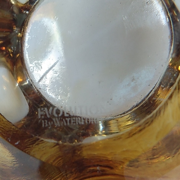 WATERFORD EVOLUTION Blown Glass SERIES CRYSTAL STARFISH Hand-made Stamped Neiman - Picture 5 of 7